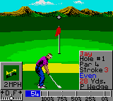 PGA Tour Golf II (USA, Europe) In game screenshot